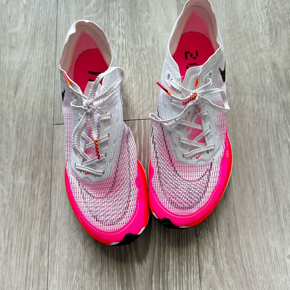 Nike zooms vaporfly Women's White Hot Pink Running Shoes